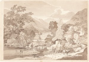 Un paysage montagneux