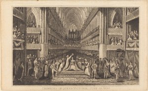 Couronnement de la reine Victoria, 28 juin 1838 [moitié droite]