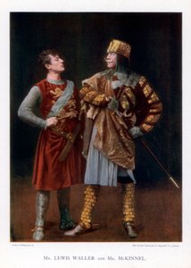 Lewis Waller et M. McKinnel, acteurs anglais