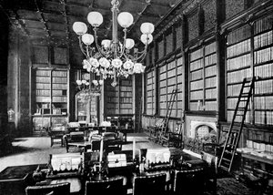Bibliothèque de la Chambre des communes, Londres, 1890
