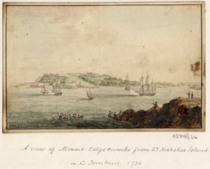Une série de croquis, vues en Grande-Bretagne, sur le Continent et en Amérique 1772-1778 - British School