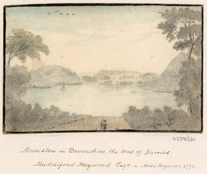 Une série de croquis, vues en Grande-Bretagne, sur le Continent et en Amérique 1772-1778 - British School