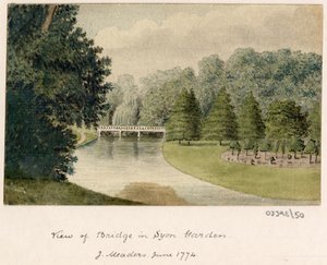 Une série de croquis, vues en Grande-Bretagne, sur le Continent et en Amérique 1772-1778 - British School