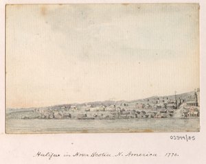 Une série de croquis, vues en Grande-Bretagne, sur le Continent et en Amérique 1772-1778