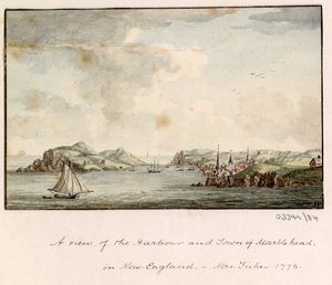 Une série de croquis, vues en Grande-Bretagne, sur le continent et en Amérique 1772-1778