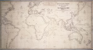 Carte de suivi pour marquer la trajectoire d