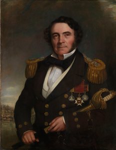 Capitaine Sir William Hutcheon Hall (1797?-1878) - British School