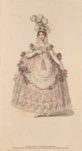Robe de cour avec le nouveau panier