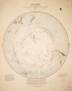 Carte des glaces de l