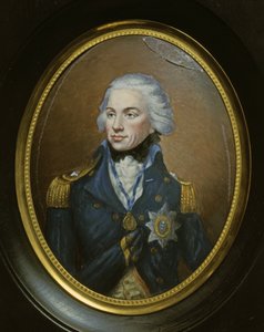 LORD NELSON Horatio, Amiral (1758-1805) Portrait miniature - British School