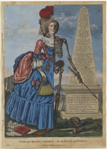 La vie et la mort contrastées, ou un essai sur la femme