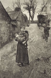 Pauvre veuve de campagne - British School