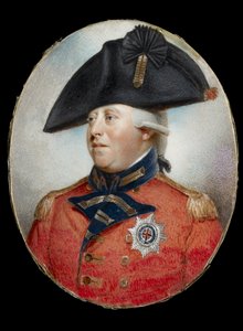 Portrait du roi George III - British School