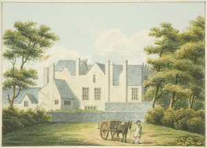 Vue latérale de la maison Abbots
