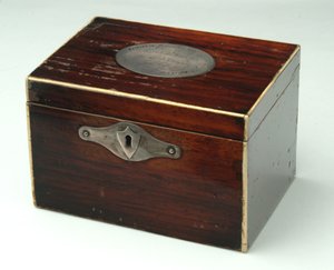 Boîte à thé, vers 1783 - British School