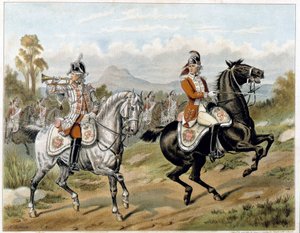 Les 17e Dragons légers (Nouveaux Lanciers), en Amérique 1775 - dans 