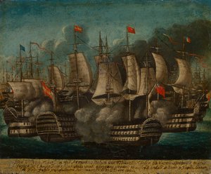 La bataille de Trafalgar, 21 octobre 1805 - British School