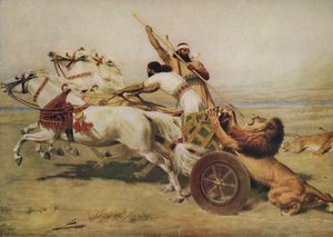 Le chasseur chassé, fin 19ème-début 20ème siècle, 1922 - Briton Riviere