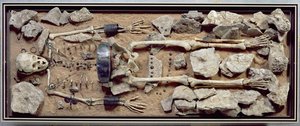 Tombe féminine richement dotée de Molzbach bei Huenfeld - Bronze Age