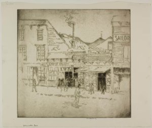 Bar Forecastle - Bror Julius Olsson Nordfeldt