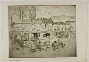 La maison flottante sur la Willamette