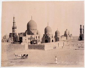 Égypte : la tombe des kalives - photographie des frères Zangaki, fin du XIXe siècle