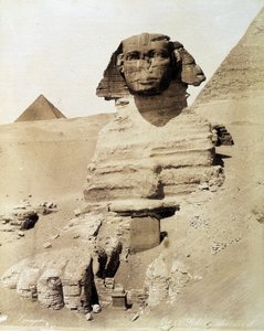 Le Sphinx - photographie des frères Zangaki, fin du 19e siècle - Brothers Zangaki