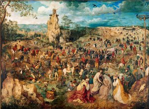 Le Christ portant la croix, 1564 - Bruegel