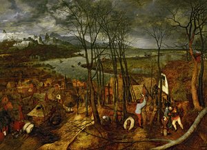 Le Jour sombre, début du printemps, 1565 - Bruegel