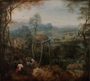 La pie sur la potence - Bruegel