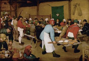 Le Mariage paysan, vers 1568 - Bruegel