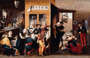 Scène de bordel, 1537
