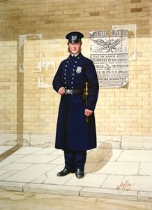 Officier de police en 1863