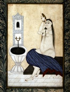 Empire ottoman : Femme se baignant