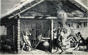 Le Chalet sur la Bundalp (gravure)