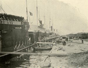 À quai, 10 juin, Guerre hispano-américaine, 1898