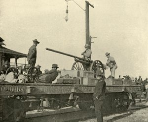 Sergent Borrowe et le canon à dynamite, Guerre hispano-américaine, juin 1898 - Burr McIntosh