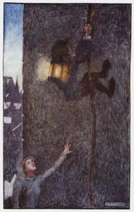 Illustration pour The Cloister and The Hearth de Charles Reade - Byam (after) Shaw