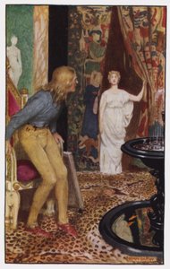 Illustration pour Le Cloître et le Foyer de Charles Reade - Byam (after) Shaw