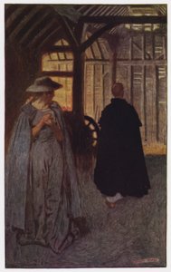 Illustration pour The Cloister and The Hearth de Charles Reade - Byam (after) Shaw
