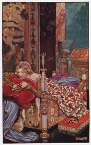 Illustration pour The Cloister and The Hearth de Charles Reade - Byam (after) Shaw