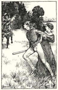 Illustration pour Le Cloître et le Foyer de Charles Reade - Byam (after) Shaw