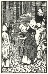 Illustration pour The Cloister and The Hearth de Charles Reade - Byam (after) Shaw