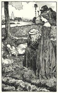 Illustration pour The Cloister and The Hearth de Charles Reade - Byam (after) Shaw