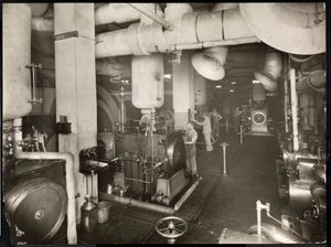 Salle des chaudières à l