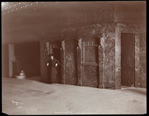 Ethel Barrymore dans le hall du Théâtre Hudson à New York, 1903 - Byron Company