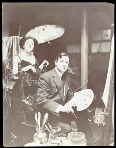 Harrison Fisher et modèle, 1908-9