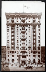 Hôtel Woodstock au 127 West 43rd Street, New York, 1907 - Byron Company