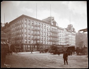 Le Grand Union Hotel à la 4ème Avenue et la 42ème Rue, New York, 1904 - Byron Company