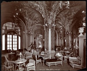 La salle de thé à l